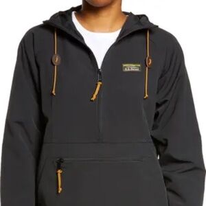 L.L. Bean Black Women's Mountain Classic Anorak
